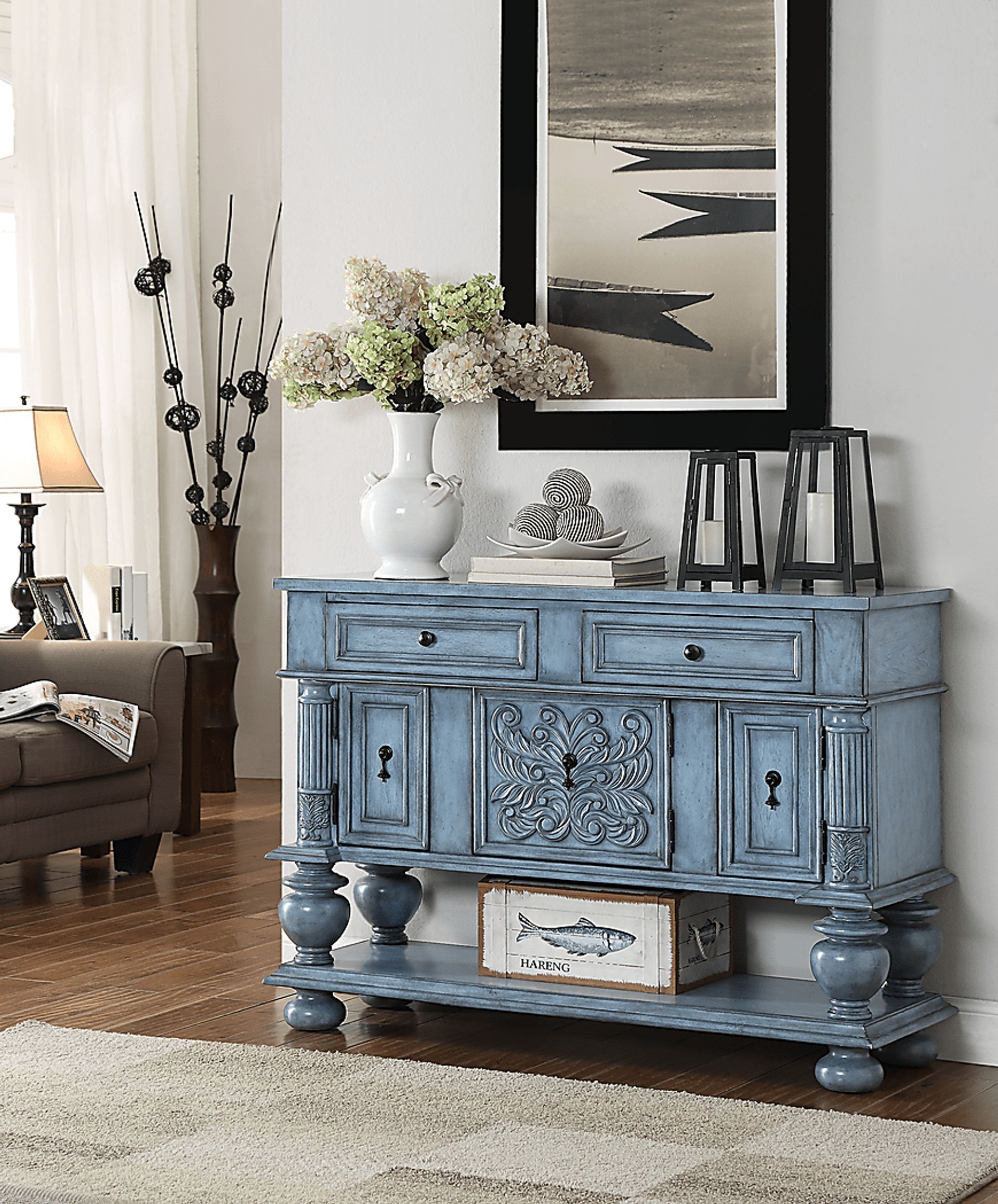Stonebranch Blue Sideboard - Image 5