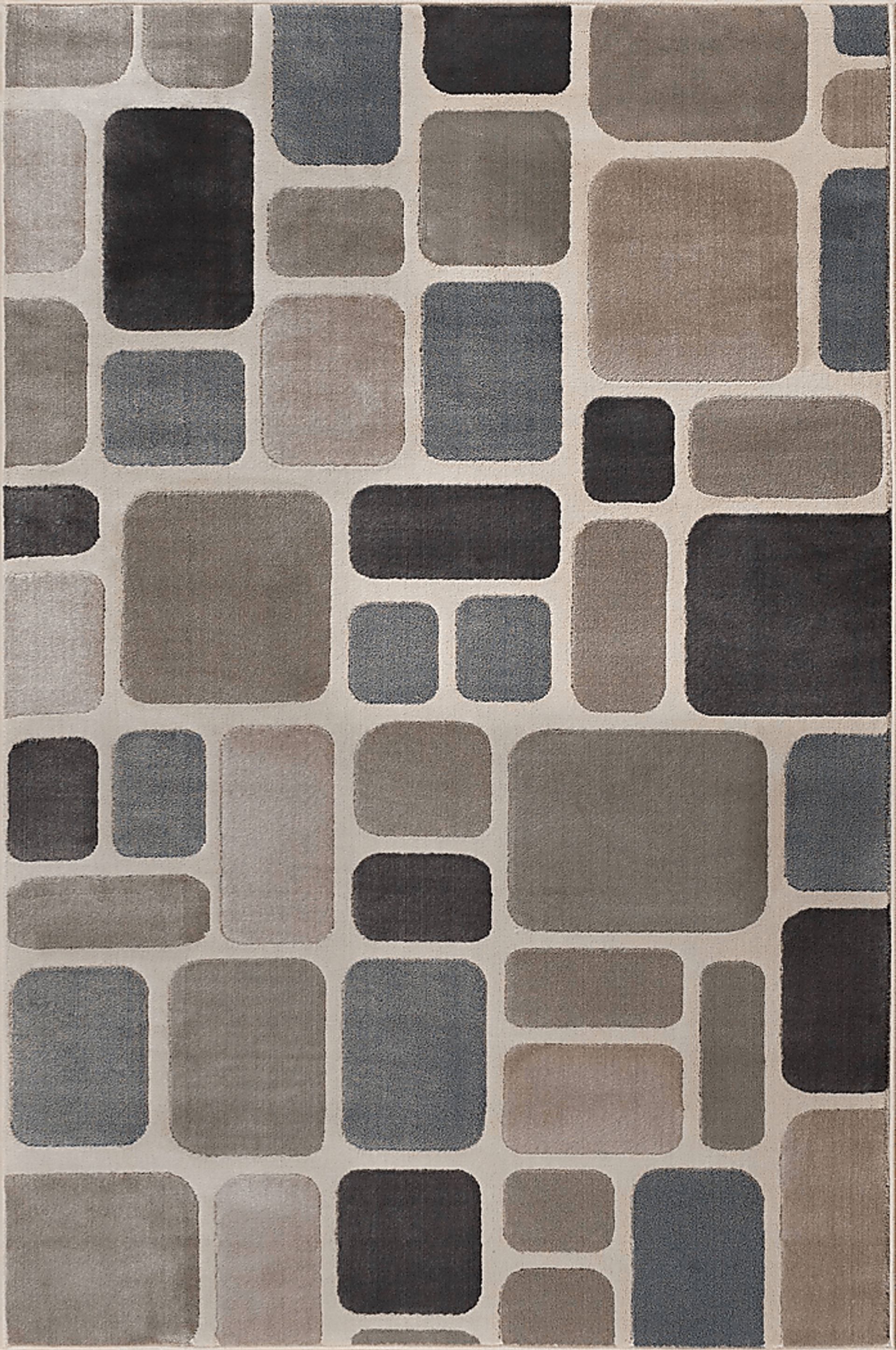Stonecastle Tan 6'6 x 9'6 Rug - Image 1