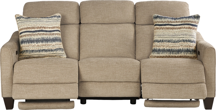 dual power reclining sofa