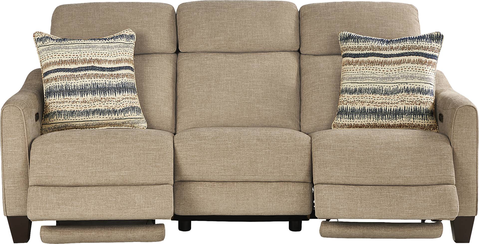 dual power reclining sofa