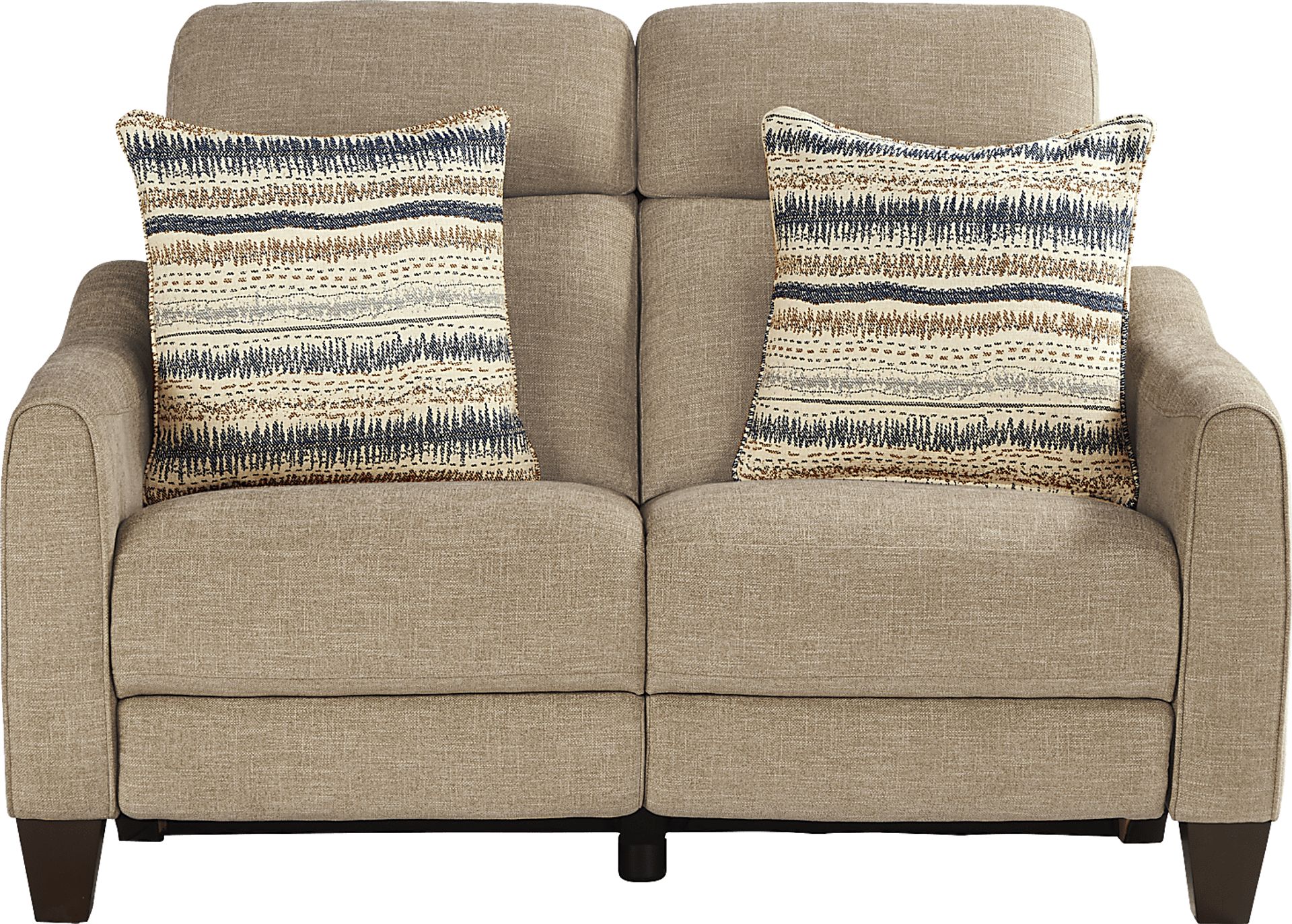 Stonecrest Camel Loveseat - Image 1