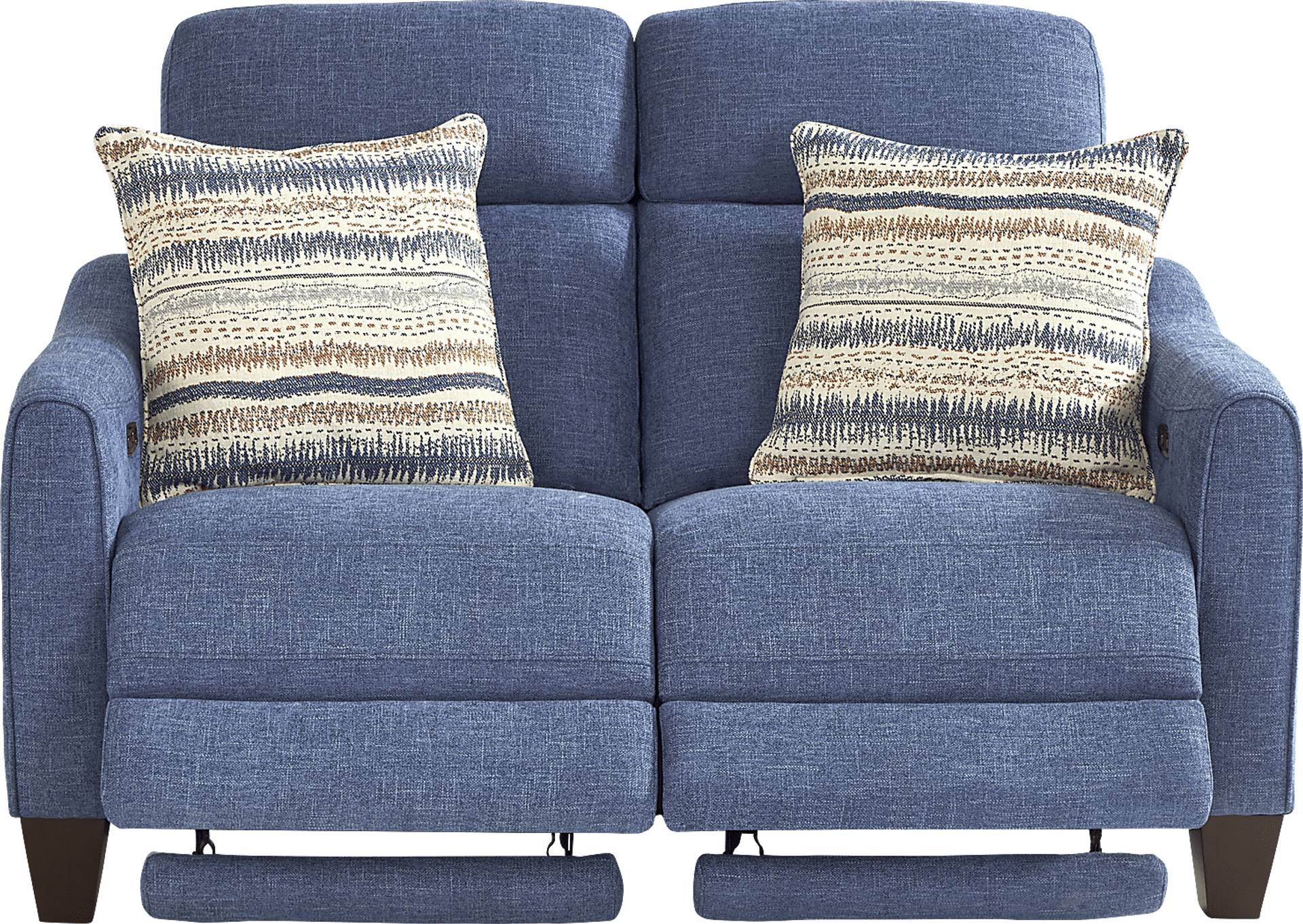 dual power reclining loveseat