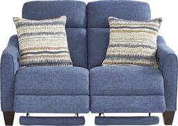 dual power reclining loveseat
