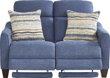 dual power reclining loveseat
