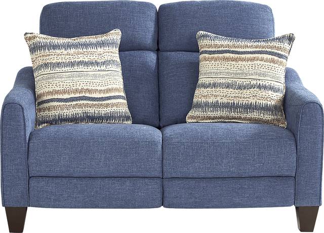 Stonecrest Indigo 5 Pc Living Room with Dual Power Reclining Sofa - Thumbnail - Image 6