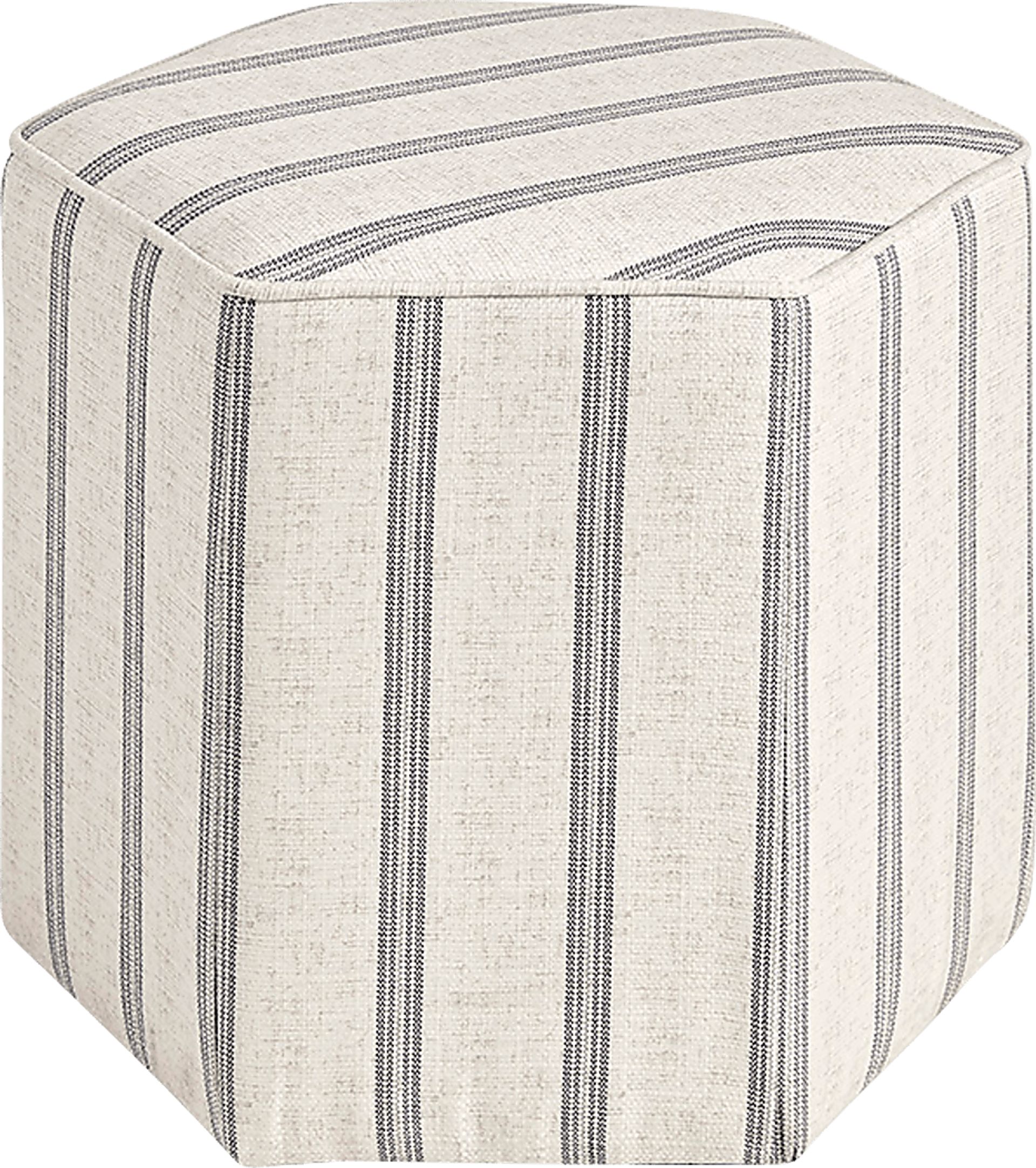 Stonefir Natural Ottoman - Image 1