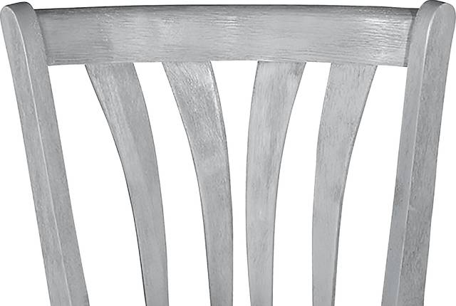 Stoneflower Blue Swivel Barstool - Thumbnail - Image 5