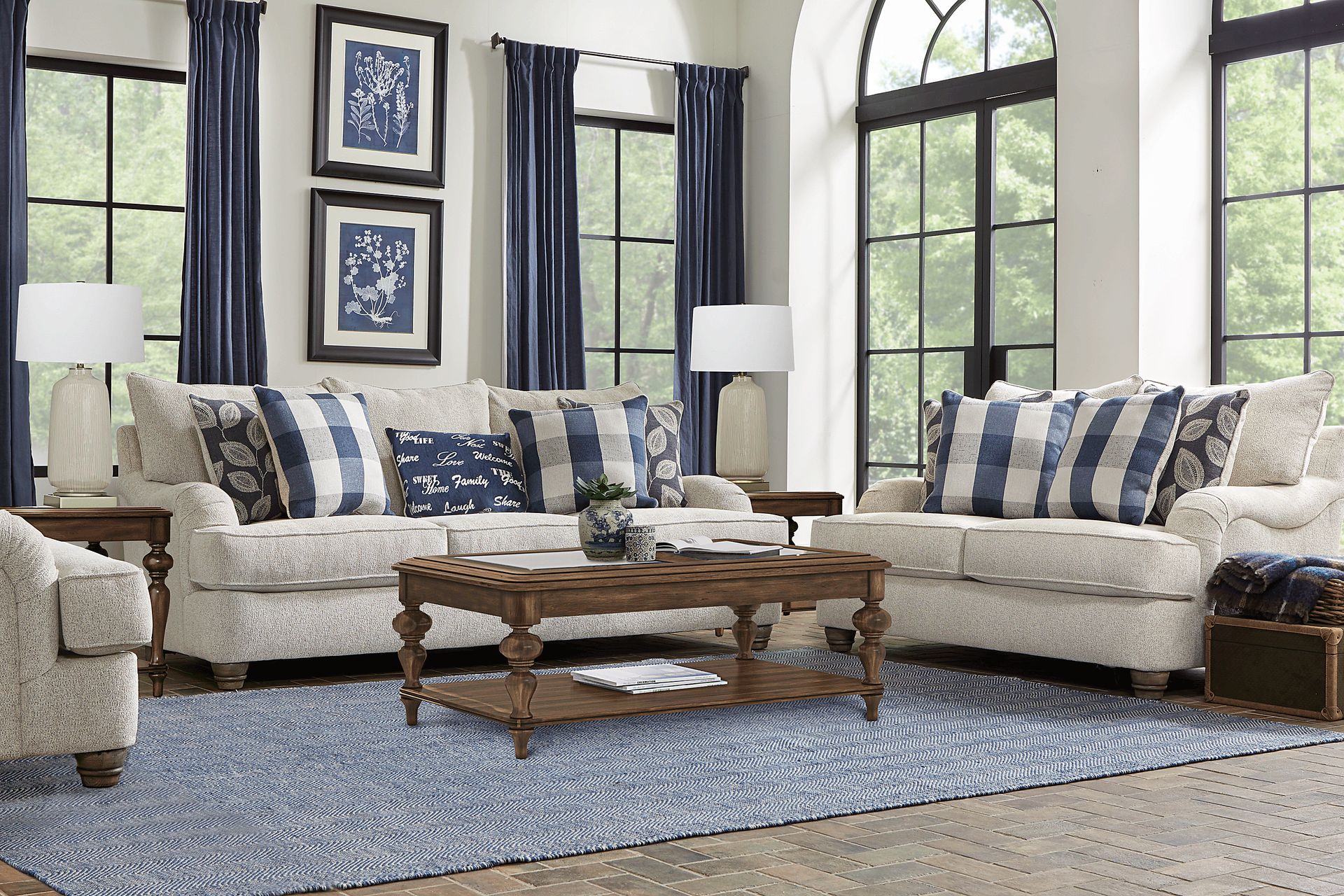 Stonehill Beige Sofa - Image 2