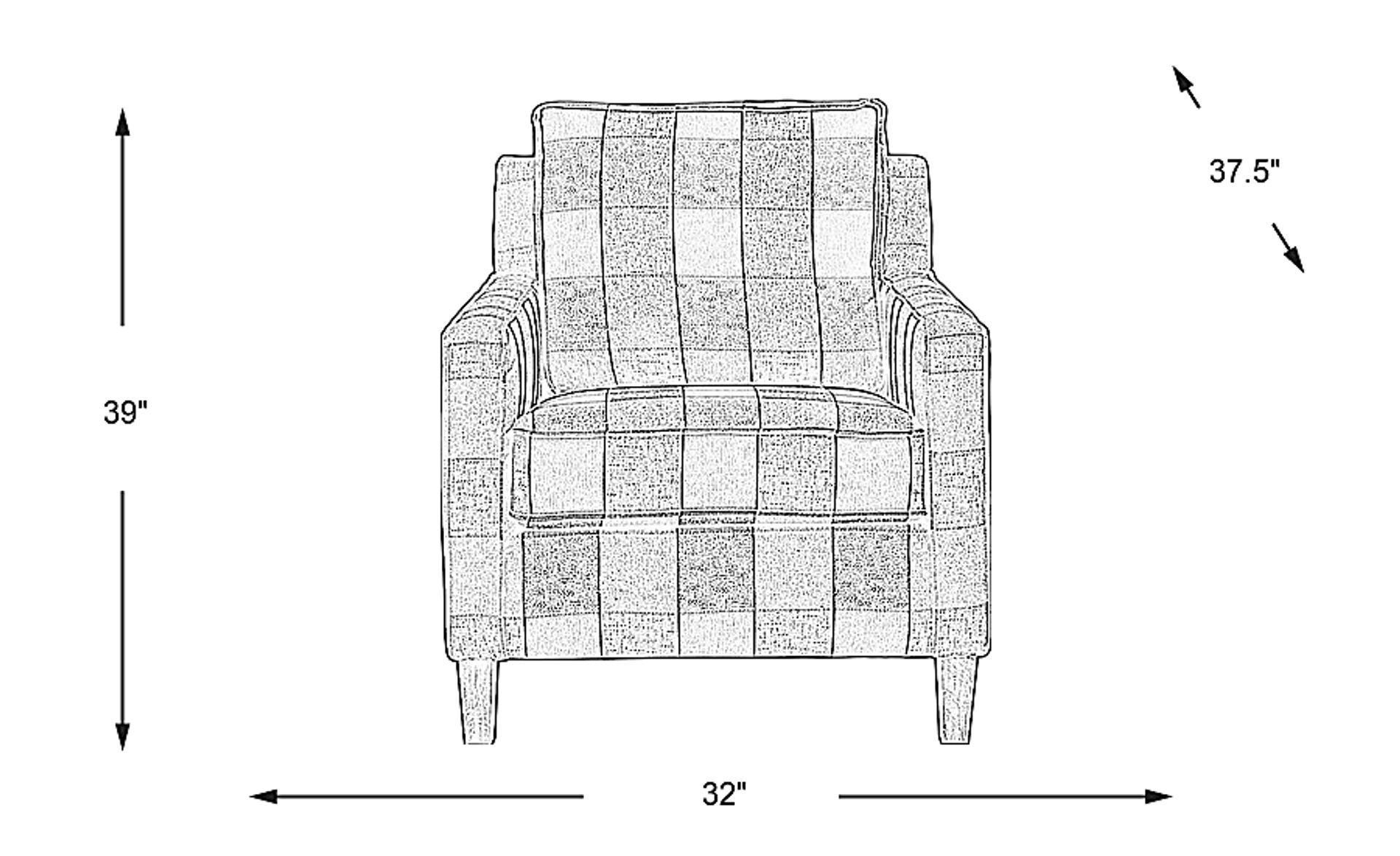 Dimension Image. Please refer to the Dimension Tab on this page for dimension details.