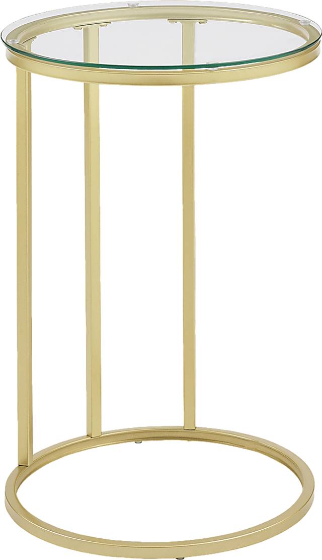 Stoneholm Gold End Table - Thumbnail - Image 2