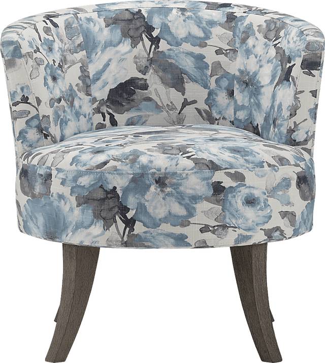 Stoneleigh Blue Accent Swivel Chair - Thumbnail - Image 2