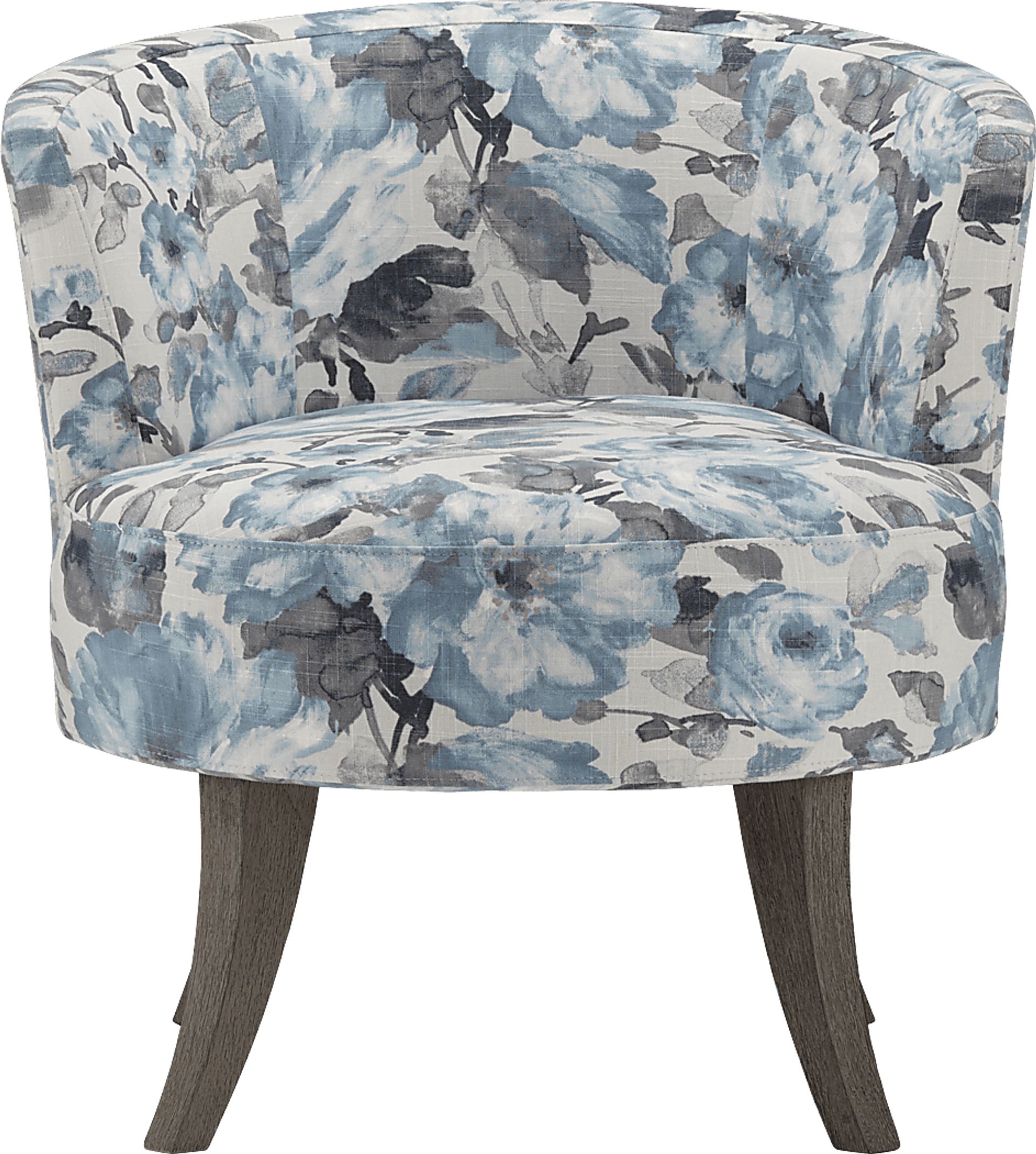Stoneleigh Blue Accent Swivel Chair - Image 2