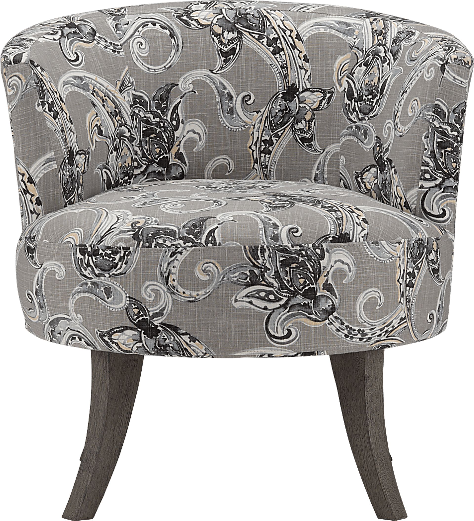 Stoneleigh Dark Gray Accent Swivel Chair - Image 2
