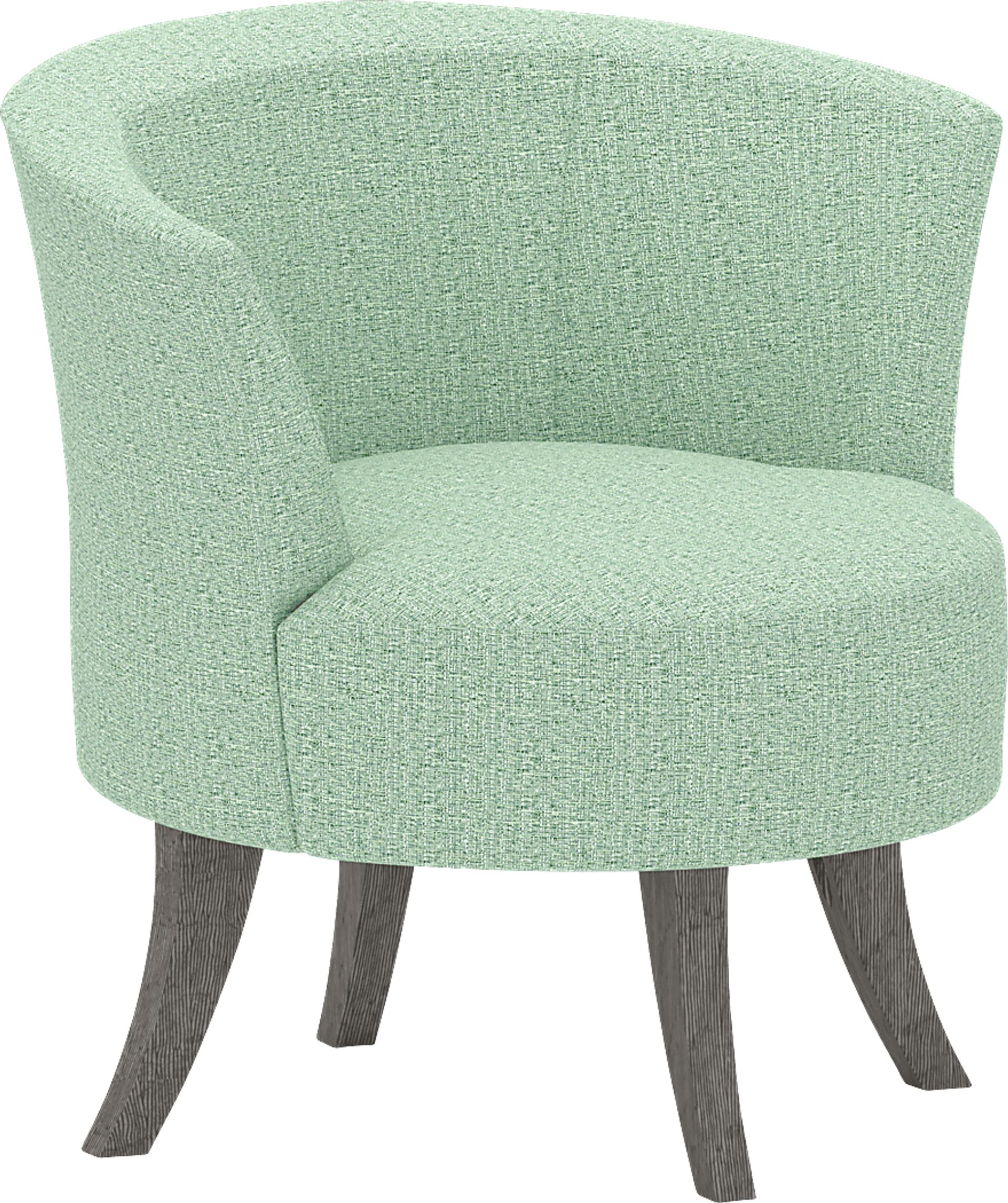 Stoneleigh Teal Accent Swivel Chair - Image 1