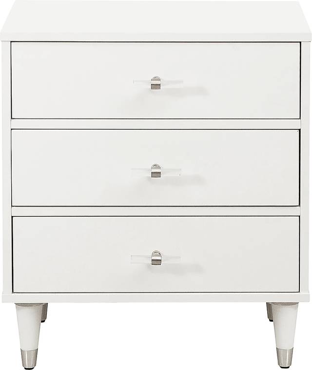 Stonemont White Nightstand - Thumbnail - Image 2