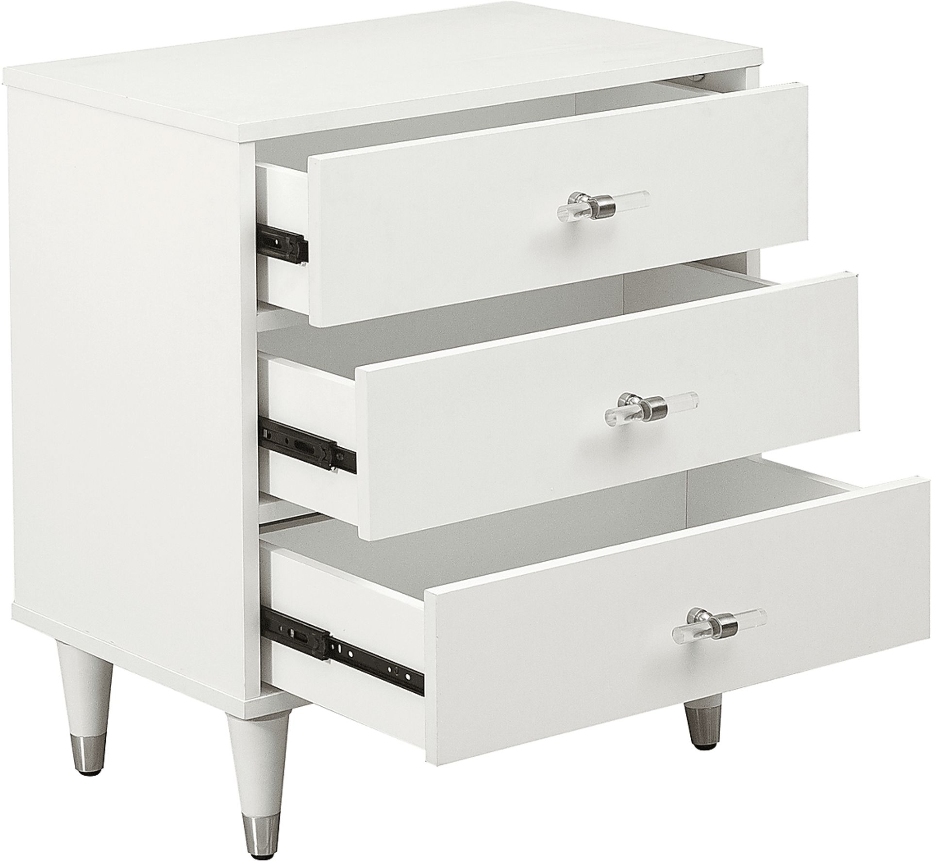 Stonemont White Nightstand - Image 4
