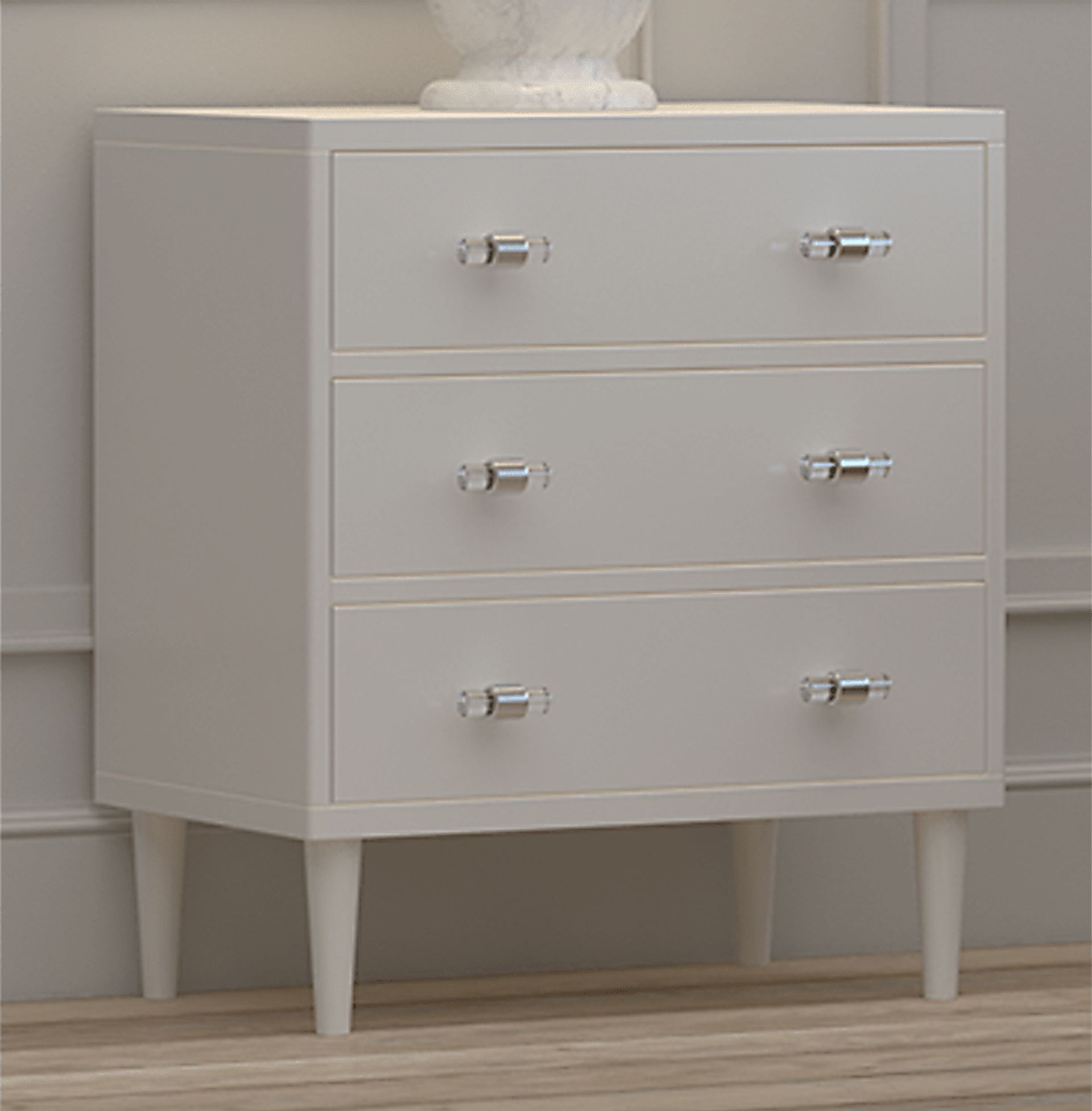 Stonemont White Nightstand - Image 7