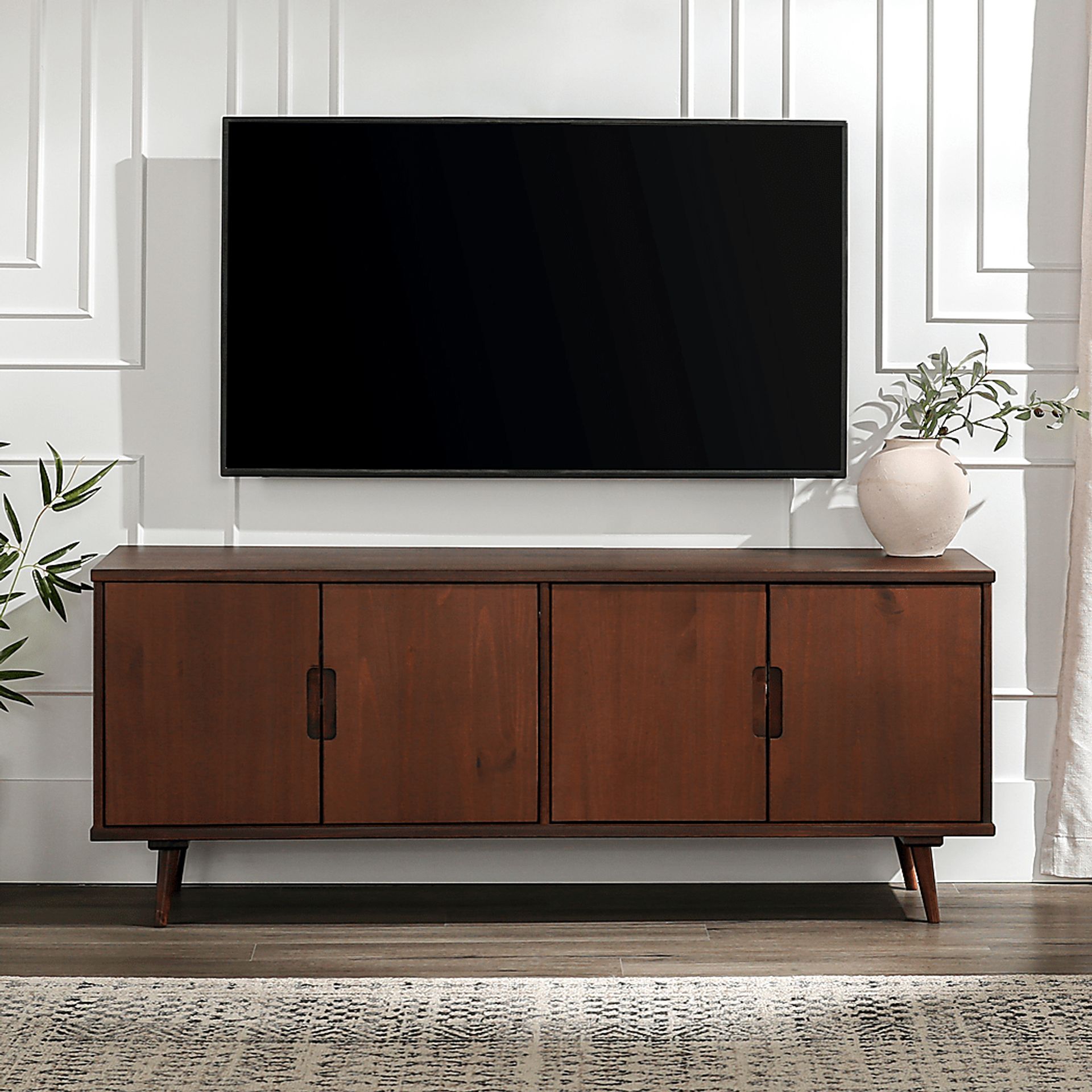 Stonesale Walnut 60 in. Console - Image 6