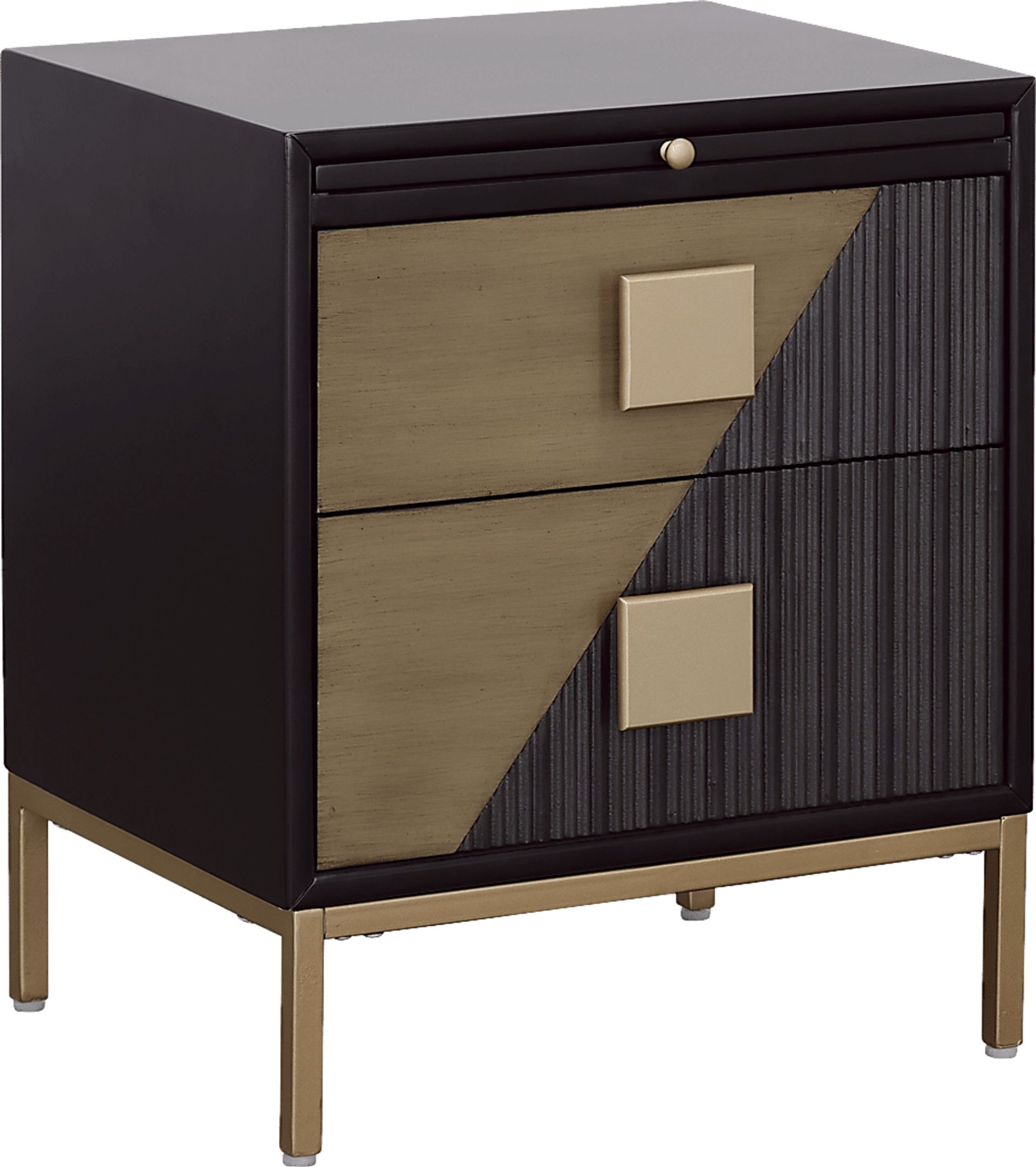 Stonethrow Black Side Table - Image 1