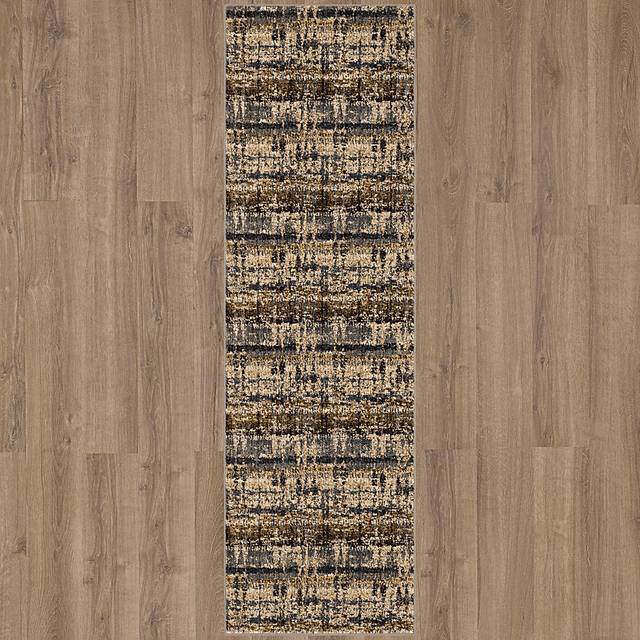 Stoningham Denim 2'4 x 7'10 Runner Rug - Thumbnail - Image 2