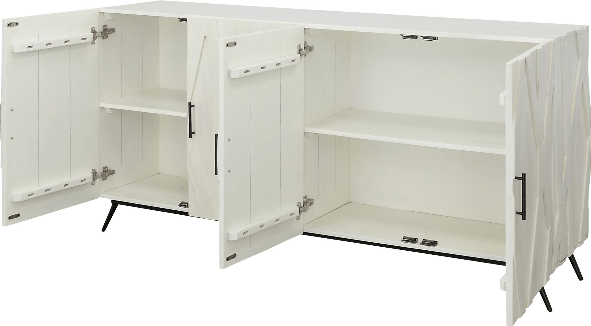 Stonycroft White Credenza - Image 4