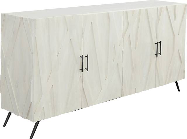 Stonycroft White Credenza - Thumbnail - Image 1