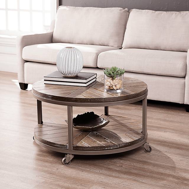 Stonymade Brown Cocktail Table - Thumbnail - Image 4