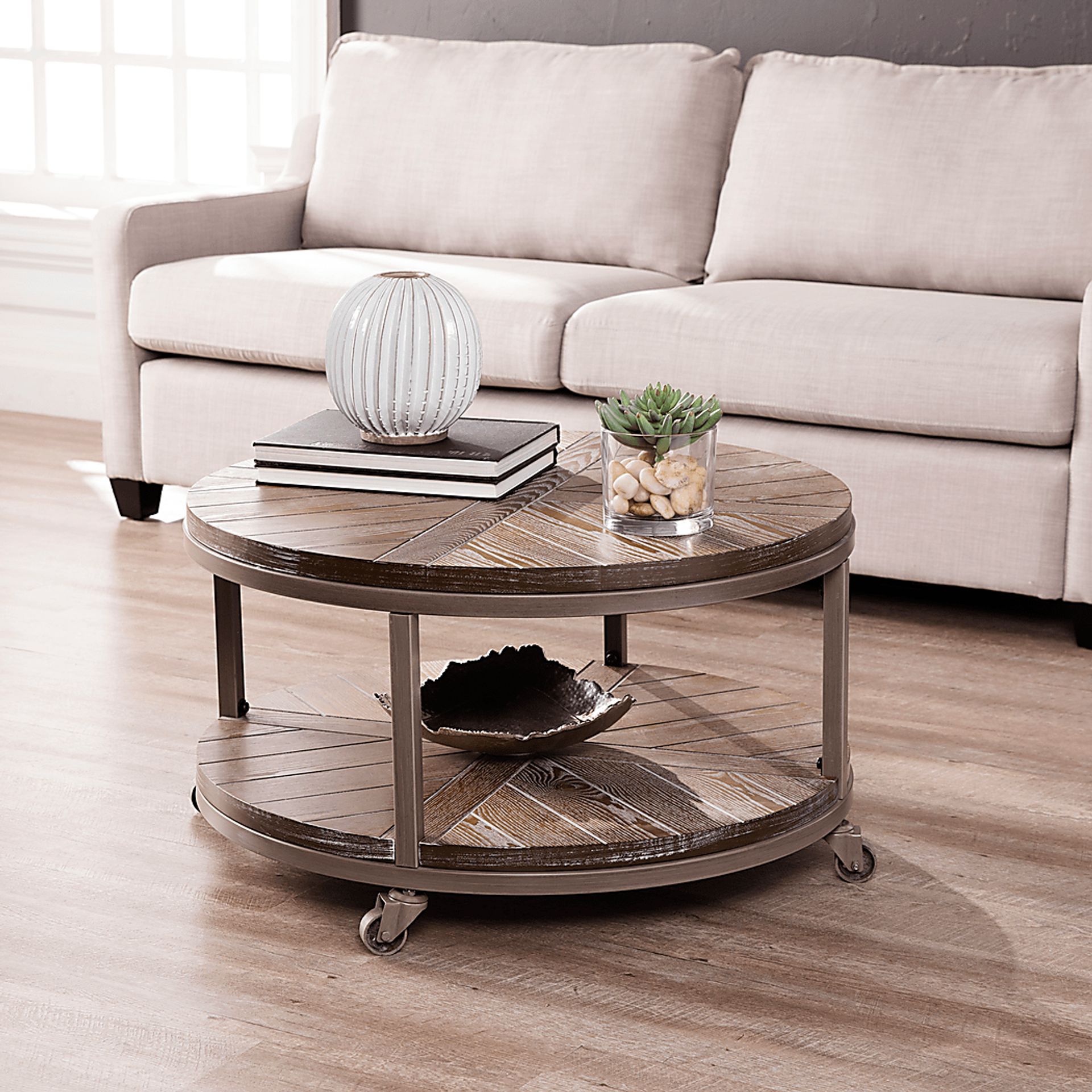 Stonymade Brown Cocktail Table - Image 4