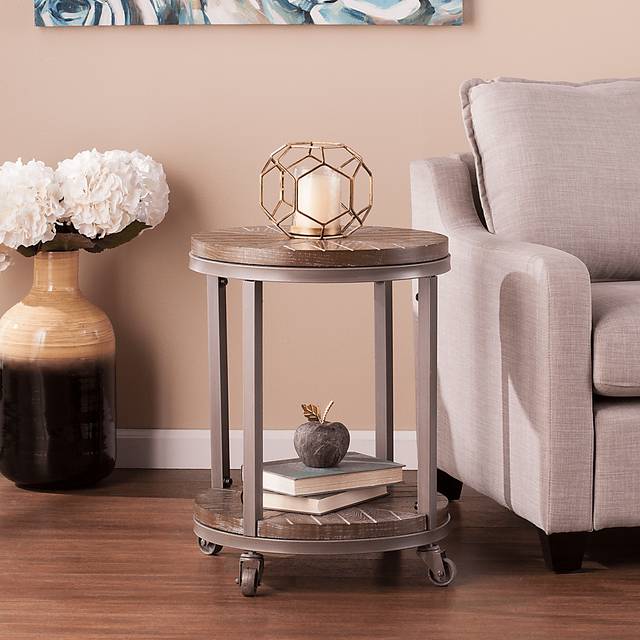 Stonymade Brown End Table - Thumbnail - Image 4