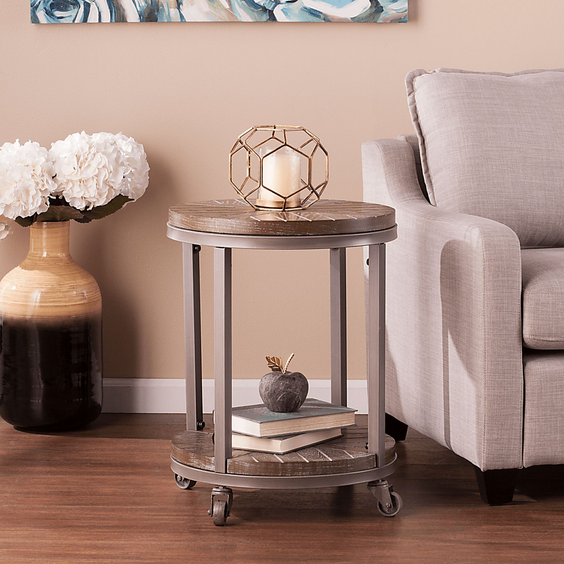 Stonymade Brown End Table - Image 4