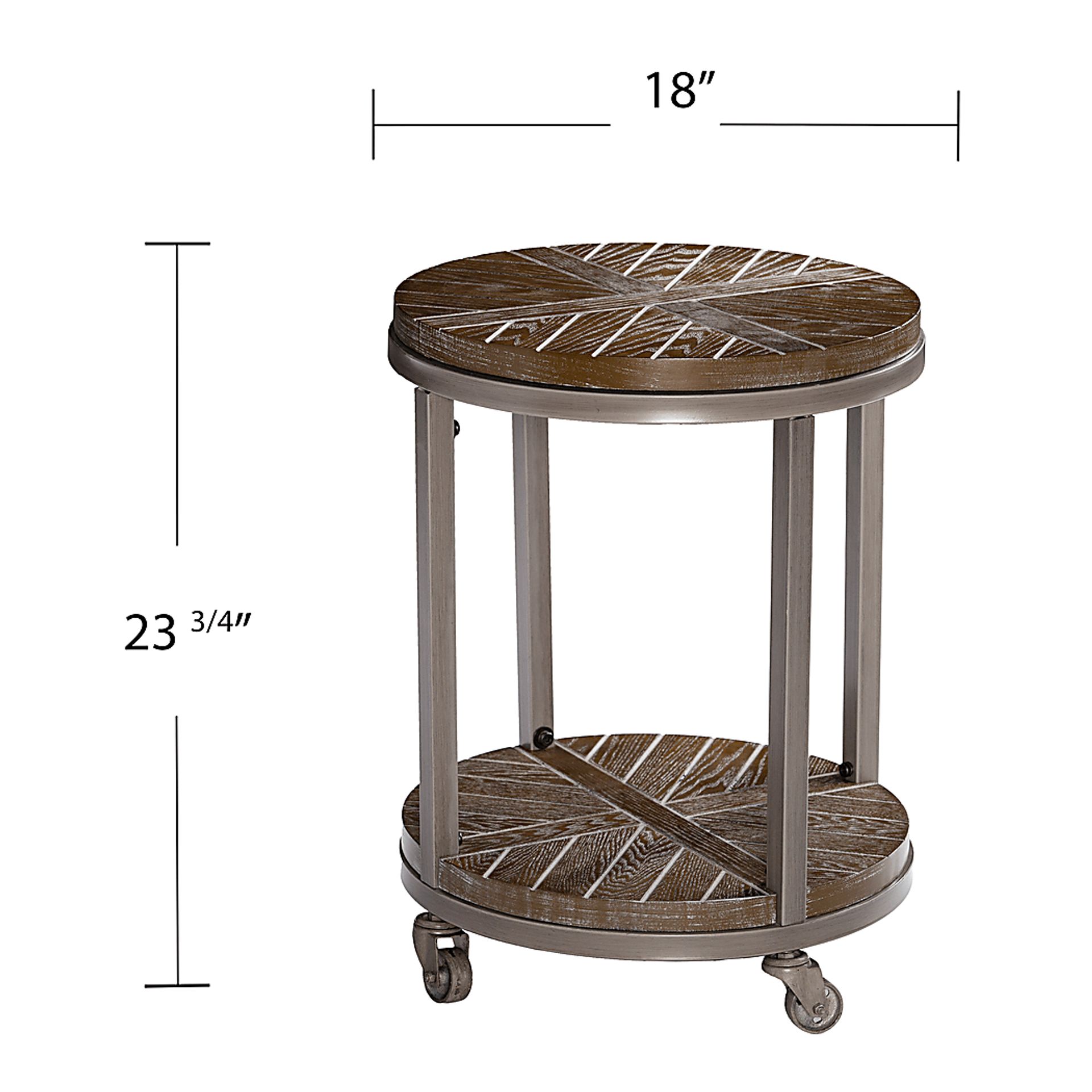 Stonymade Brown End Table - Image 5