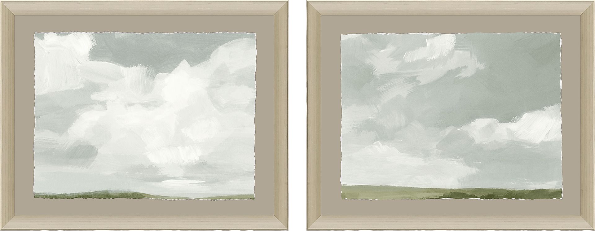Storm Coming Gray Framed Artwork - Image 1