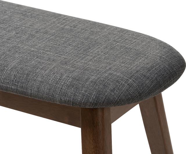 Stormbank Dark Gray Dining Bench - Thumbnail - Image 6