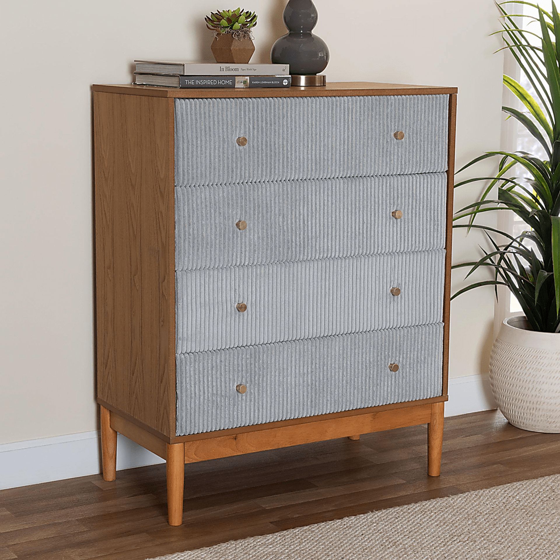 Stormsun Gray and Brown Chest - Image 2