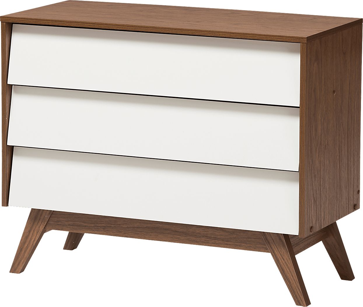 Stormtime White and Brown Chest