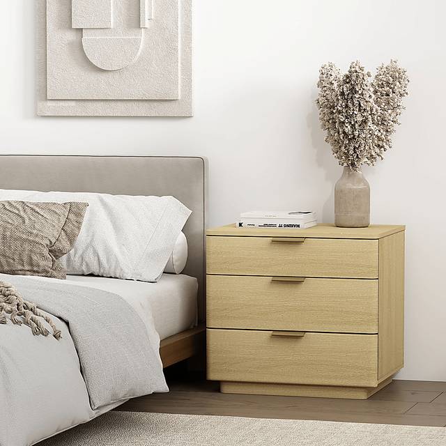 Stormways Brown and Gold Nightstand - Thumbnail - Image 2