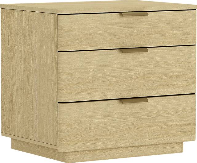 Stormways Brown and Gold Nightstand - Thumbnail - Image 3