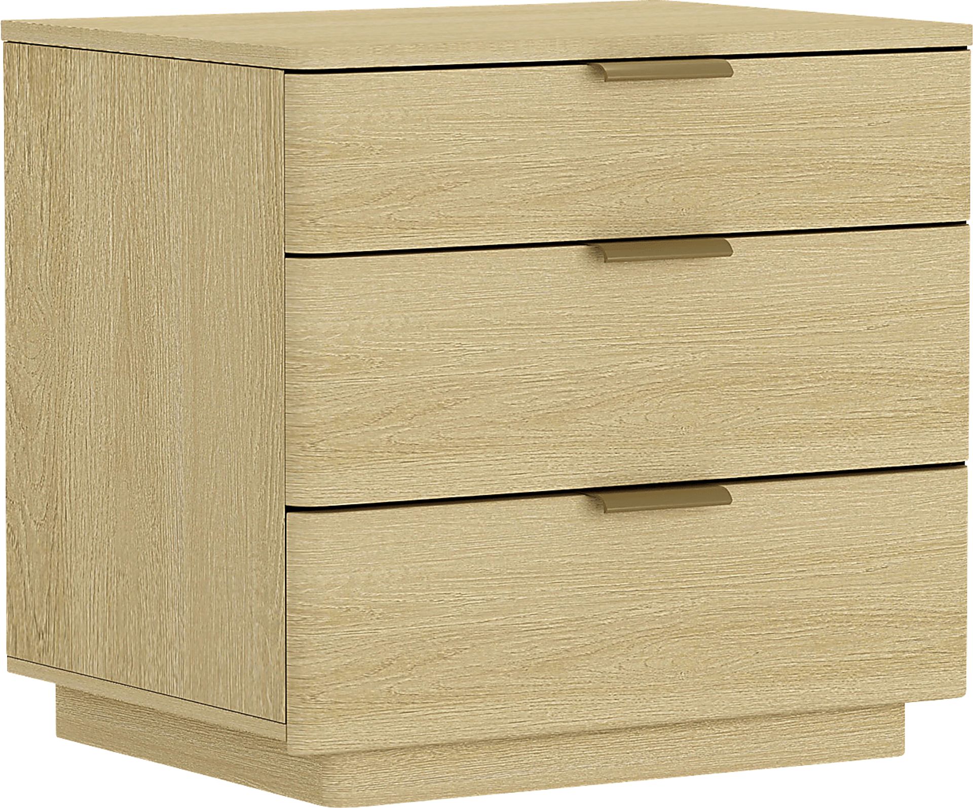Stormways Brown and Gold Nightstand - Image 3