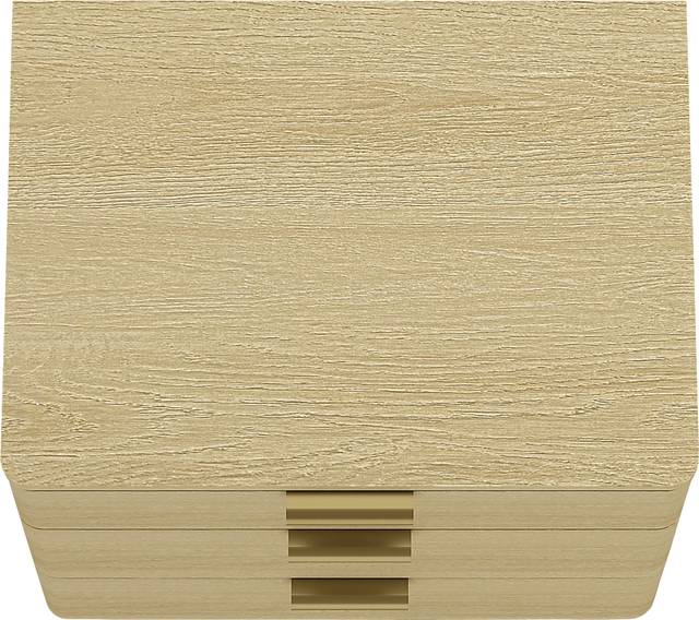 Stormways Brown and Gold Nightstand - Thumbnail - Image 5