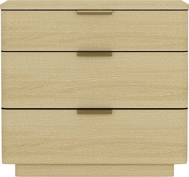 Stormways Brown and Gold Nightstand - Thumbnail - Image 1
