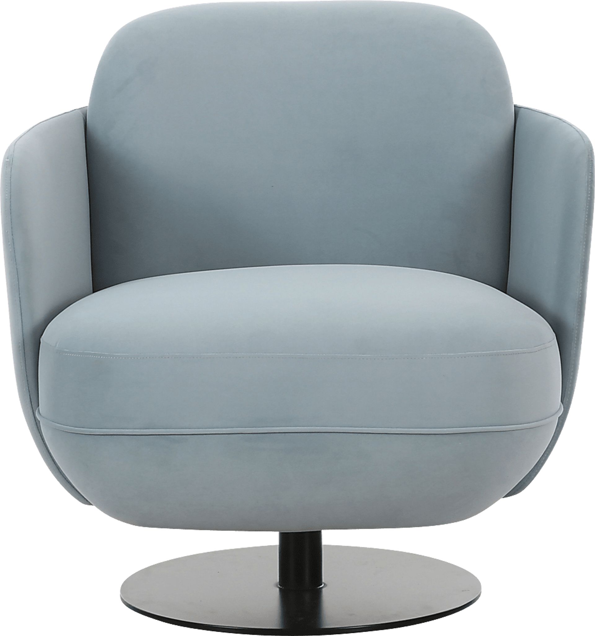 Stormwoody I Blue Swivel Accent Chair - Image 3