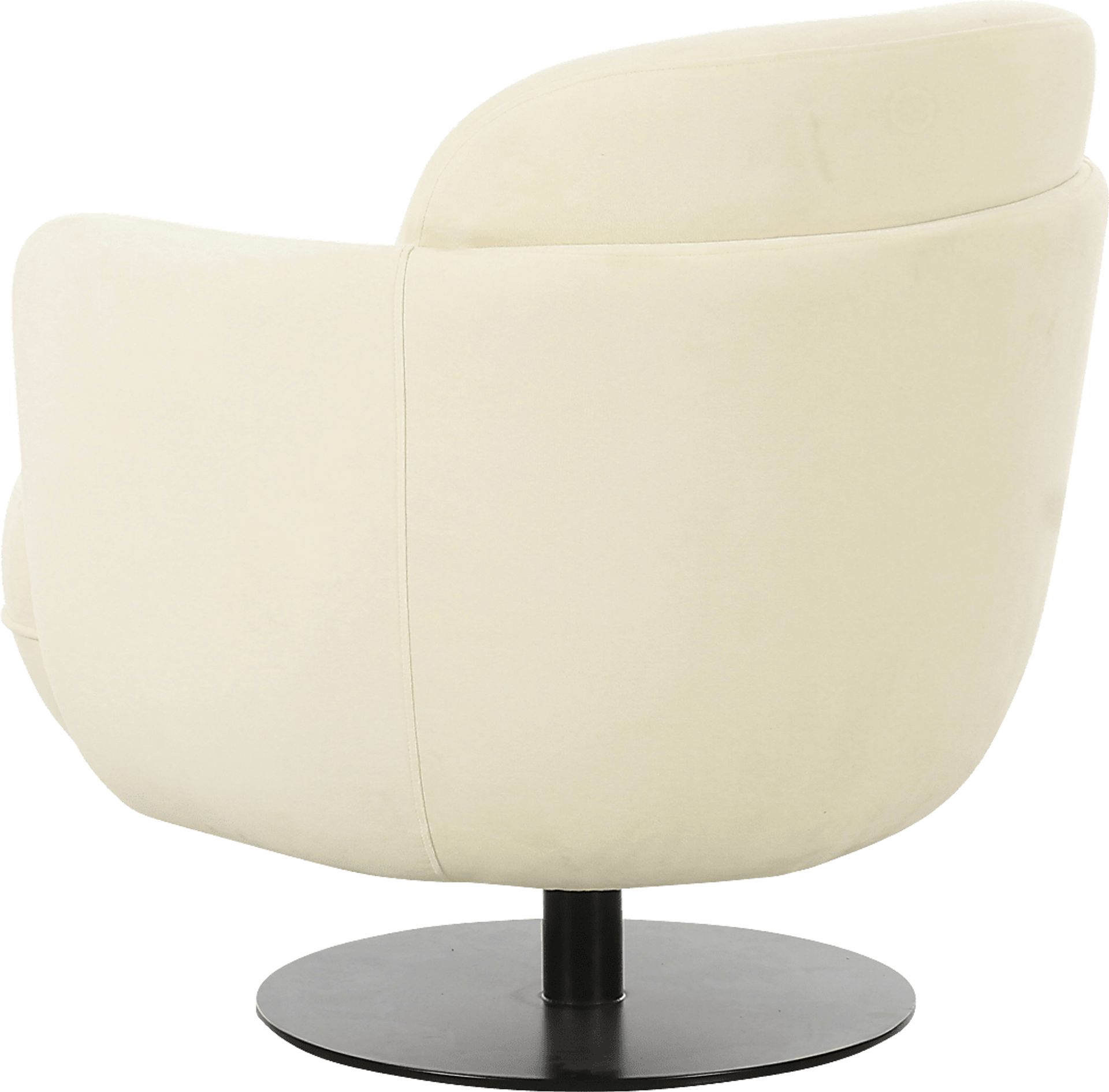 Stormwoody I Cream Swivel Accent Chair - Image 3