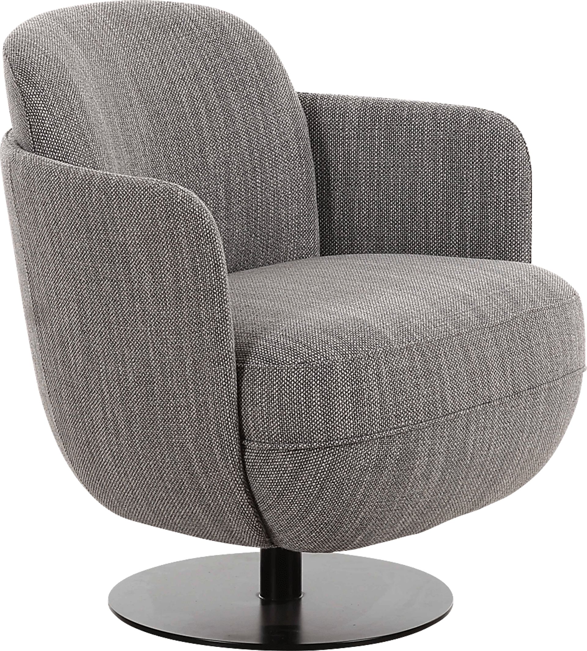 Stormwoody II Gray Swivel Accent Chair - Image 1