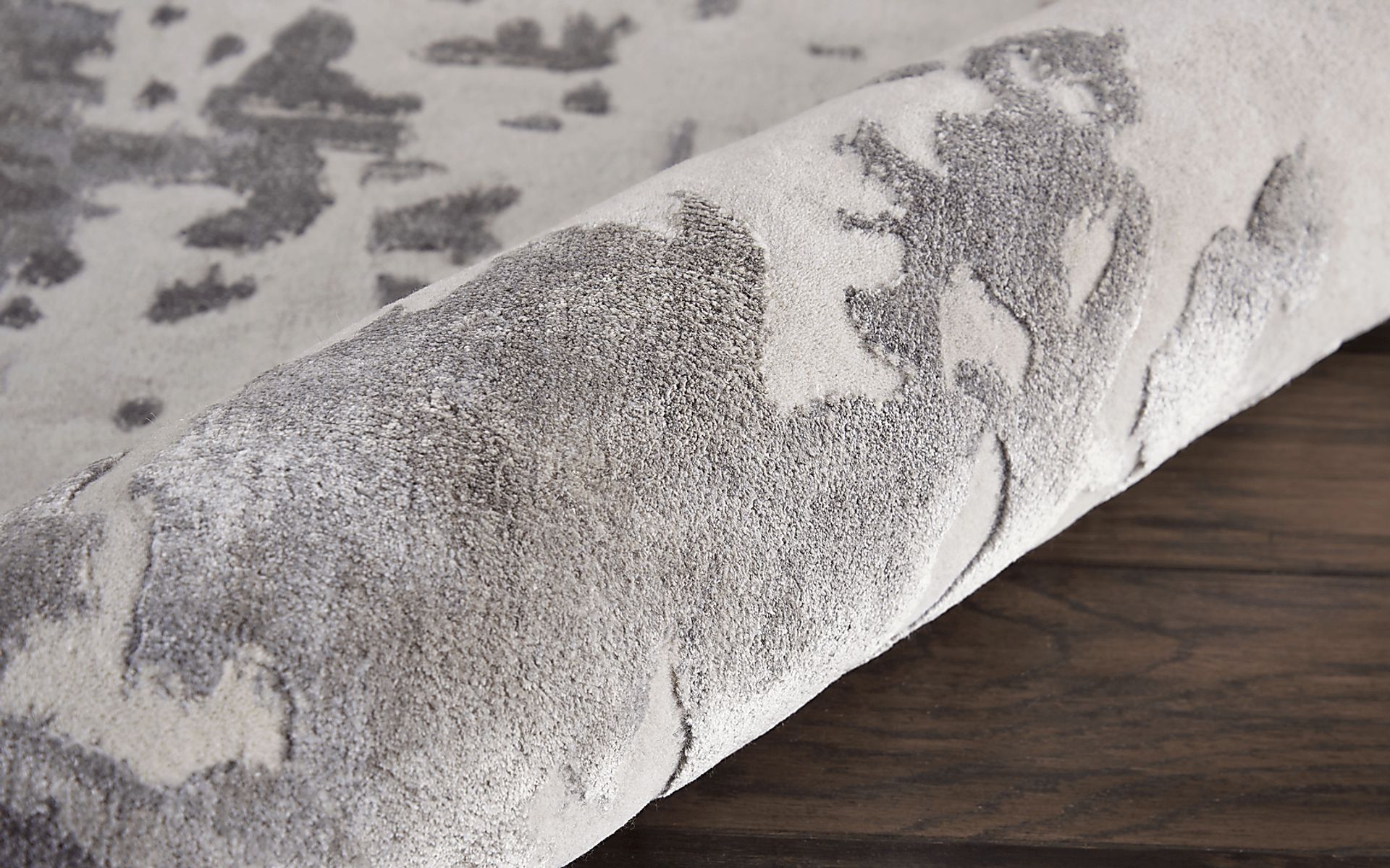 Stormy Lane Gray 7'9 x 9'9 Rug - Image 3