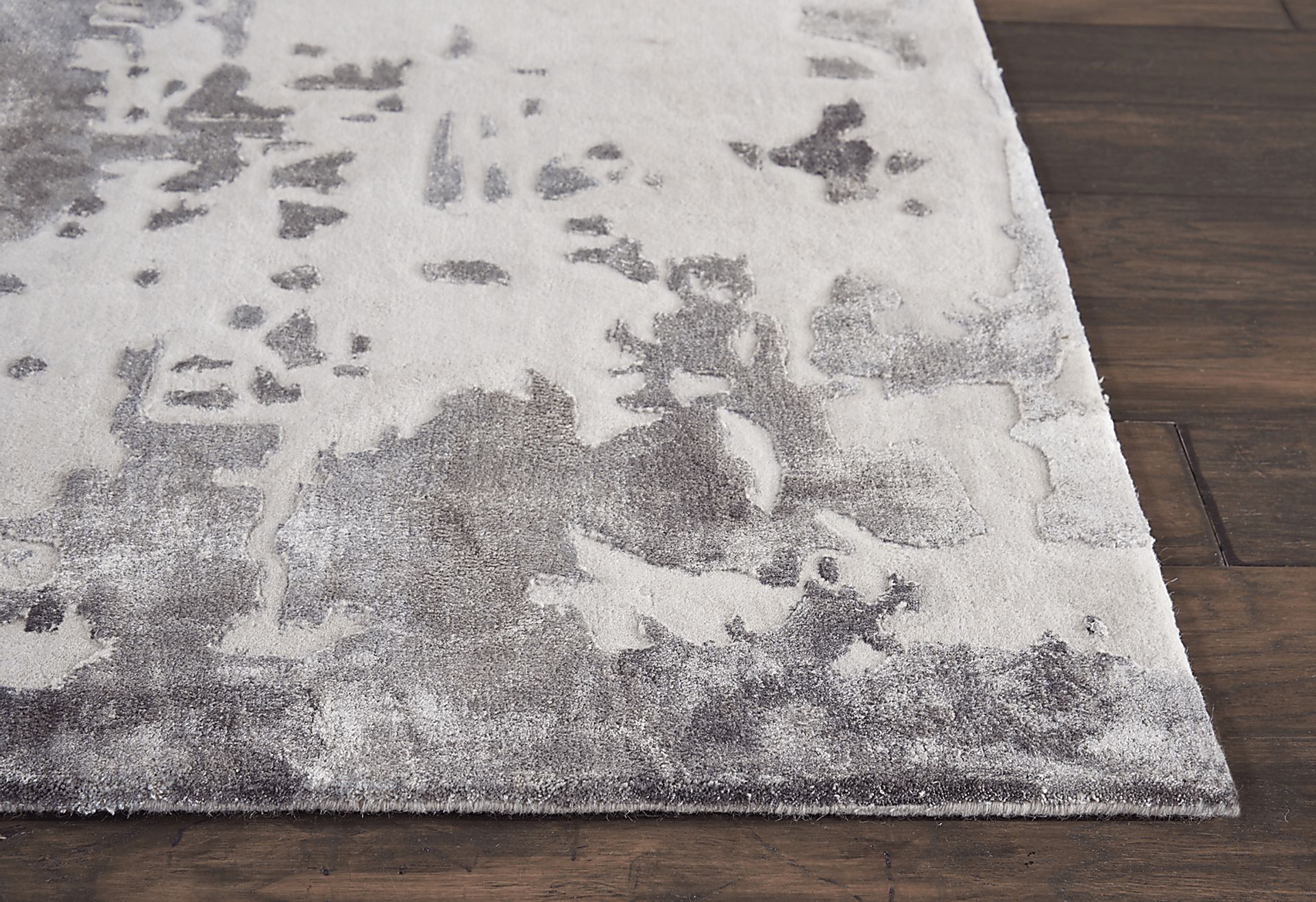 Stormy Lane Gray 7'9 x 9'9 Rug - Image 5