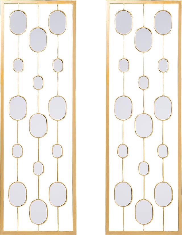 Stotter Gold Mirrors Set of 2 - Thumbnail - Image 1