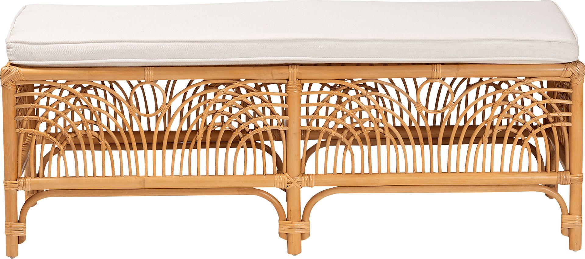 Stoulig Light Brown Accent Bench - Image 3