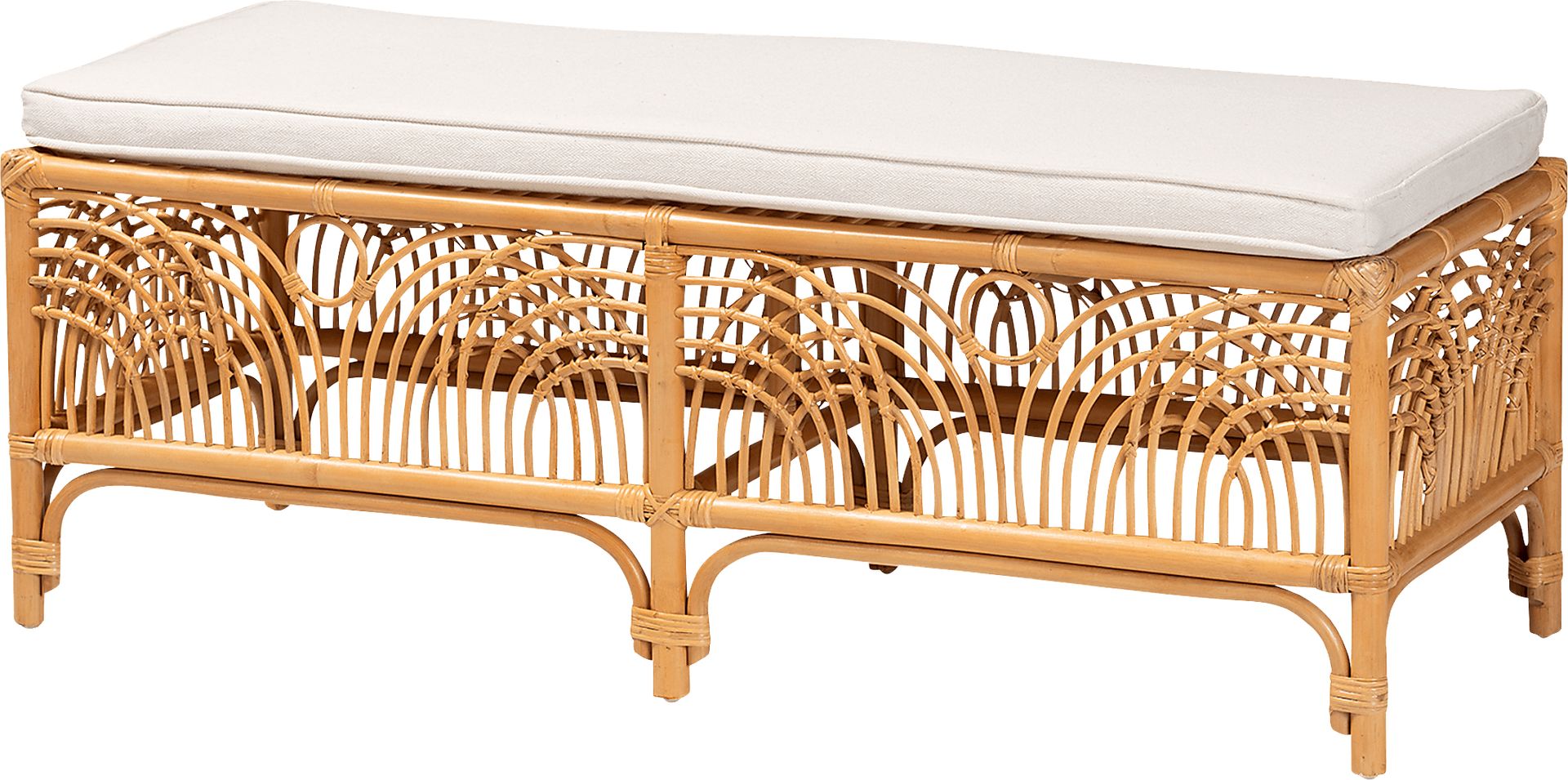 Stoulig Light Brown Accent Bench - Image 1