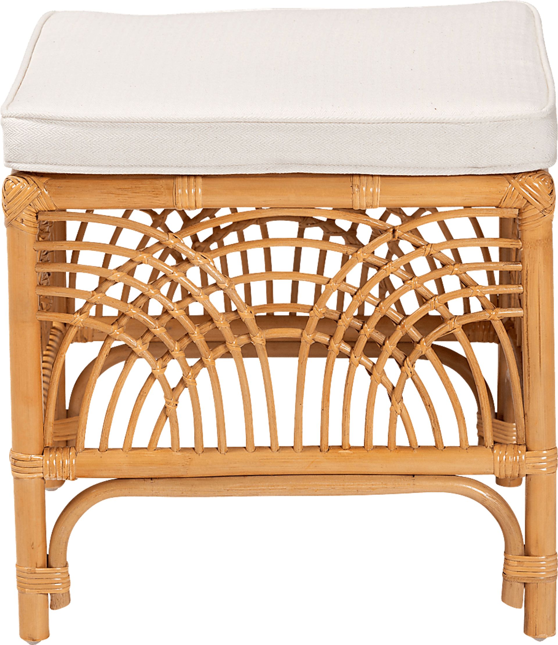 Stoulig Light Brown Ottoman - Image 3