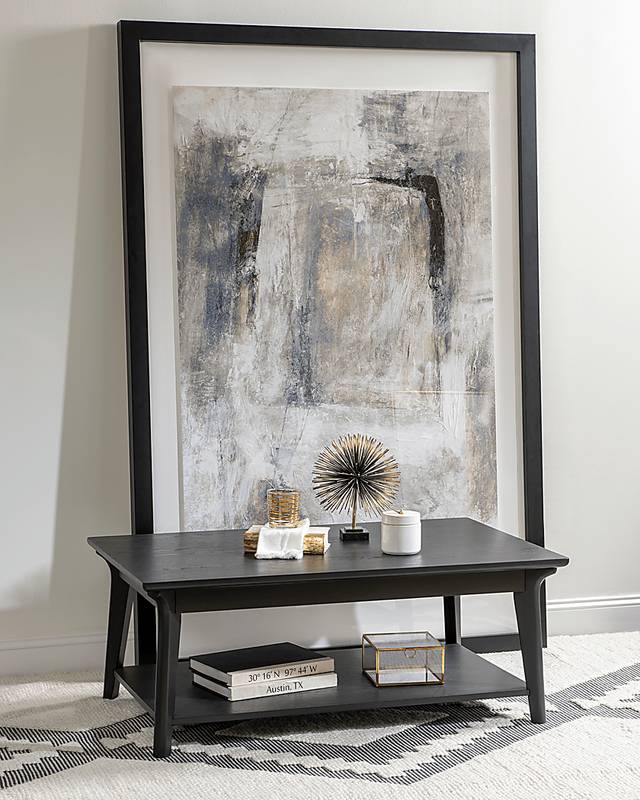 Stowmarket Black Cocktail Table - Thumbnail - Image 2